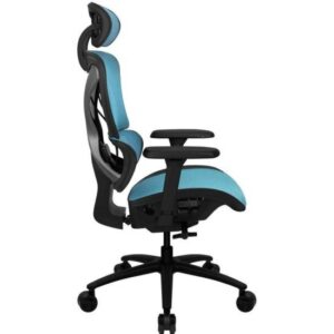 Cadeira Ergonômica ThunderX3 XTC Chroma Azul/Preto