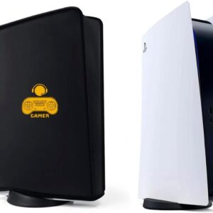Capa Case para Console PS5 - Anti Poeira e Proteção - Design Compacto e Prático - Ideal para Transporte e Armazenamento