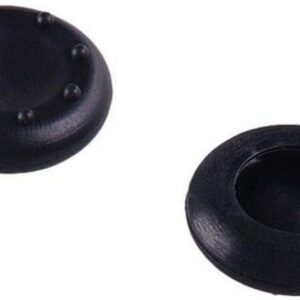 Par Grip Borracha Silicone Analógico Xbox 360 Ps3 Ps4 - Preto