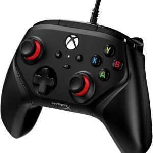 HyperX Clutch Gladiate – Wired Controller for Xbox One, Xbox Series X|S, PC, Officially Licensed by Xbox, Dual Trigger Locks, Programmable Buttons, Dual Rumble Motors