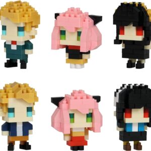 nanoblock - Spy x Family - Spy x Family Assortment 1 (Blind Box Complete Set), mininano Series Building Kit