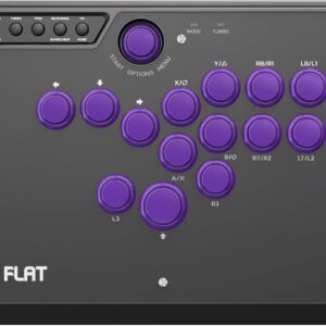 MAYFLASH F500 FLAT Fight Stick All Button Arcade Controller for PS4, PC, Xbox Series S/X, Xbox One, Switch/Switch 2, Steam Deck, macOS, Android, Raspberry Pi, NEOGEO mini and more