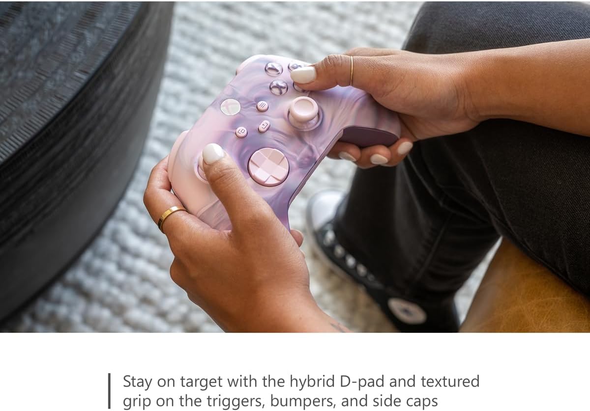 Xbox Wireless Controller – Dream Vapor Special Edition Series X|S, One, and Windows Devices 6 Xbox Wireless Controller – Dream Vapor Special Edition Series X|S, One, and Windows Devices - Imagem 6