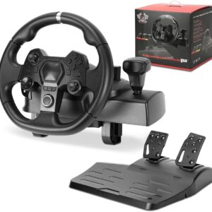 Volante, Volante Gamer, Volante para PC, Volante para Xbox, Volante para PS4, Para PS4, PS3, Xbox Series, Xbox One, Switch, PC