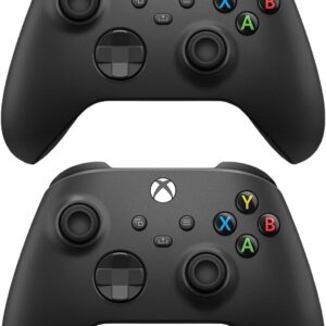 Microsoft Xbox Core Wireless Controller 2-Pack Bundle – Carbon Black – Xbox Series X|S, Xbox One, and Windows Devices