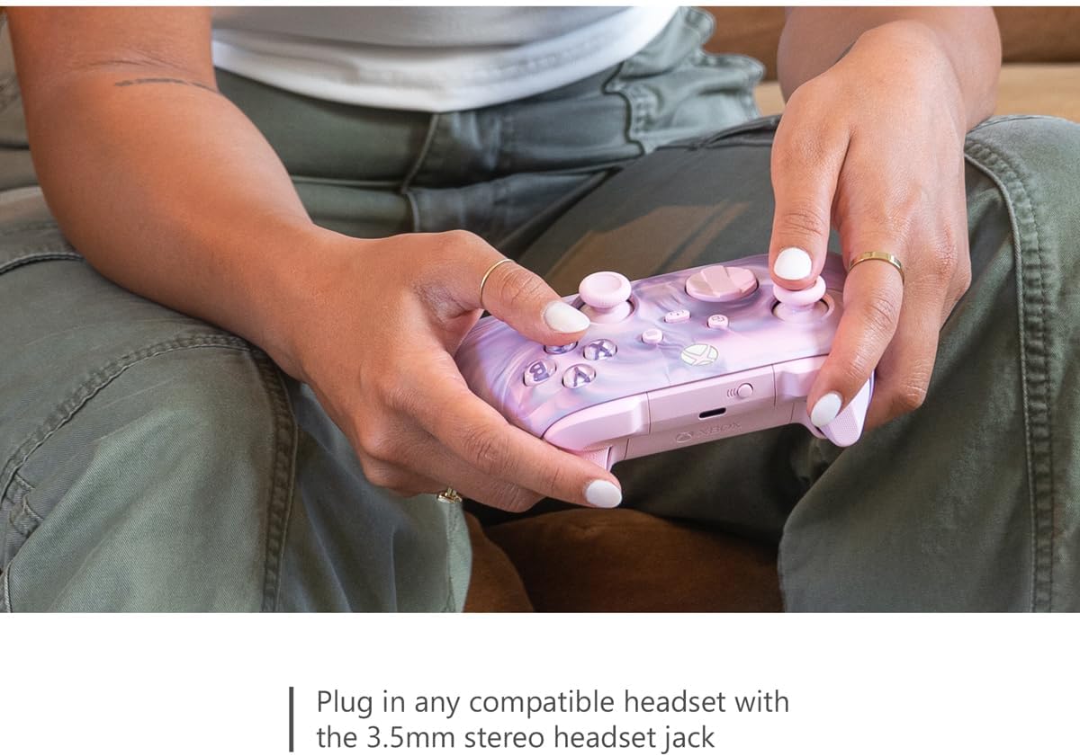 Xbox Wireless Controller – Dream Vapor Special Edition Series X|S, One, and Windows Devices 10 Xbox Wireless Controller – Dream Vapor Special Edition Series X|S, One, and Windows Devices - Imagem 10