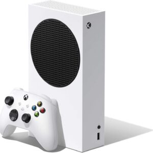 Microsoft Xbox Series S 512 GB All-Digital Console de jogos + 1 controle sem fio Xbox, branco - resolução de 1440p, até 120 FPS, 802.11ac 2x2 WiFi - WEPGPY HDMI Cabo
