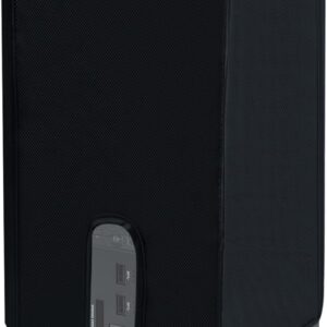 Wigearss Capa contra poeira de modo vertical para console de jogos Xbox Series X feita de tecido Oxford 1680D repelente de água e resistente - preto