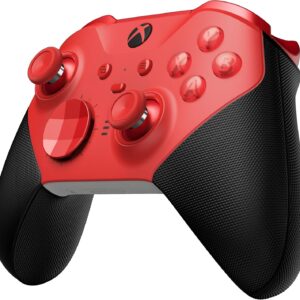 Microsoft Controle Xbox Elite Series 2 Core Vermelho Sem Fio Bluetooth de Alto Desempenho Ergonômico para Console de Jogos e PC