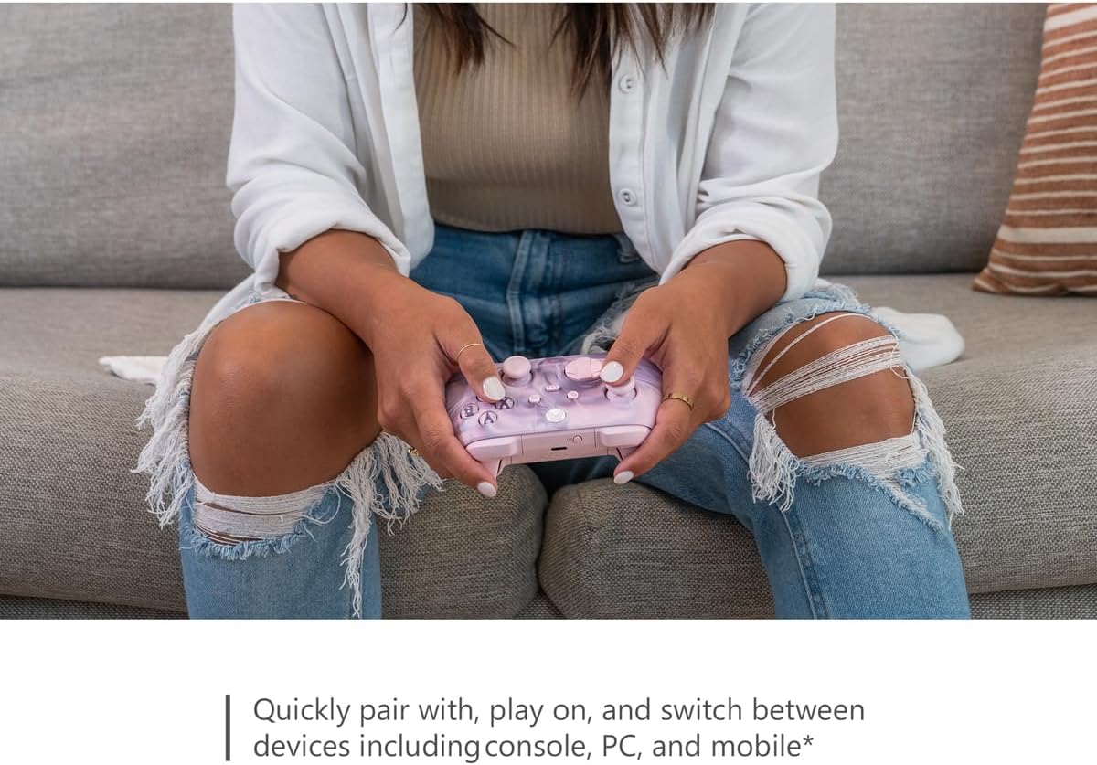 Xbox Wireless Controller – Dream Vapor Special Edition Series X|S, One, and Windows Devices 9 Xbox Wireless Controller – Dream Vapor Special Edition Series X|S, One, and Windows Devices - Imagem 9