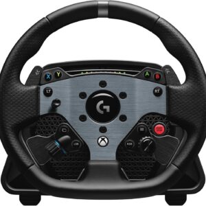 Volante Logitech G PRO WHEEL Com Direct Drive 11 Nm, Feedback TRUEFORCE, Ultrarealista, Dupla embreagem, Compatível com Xbox Series X|S, Xbox One e PC