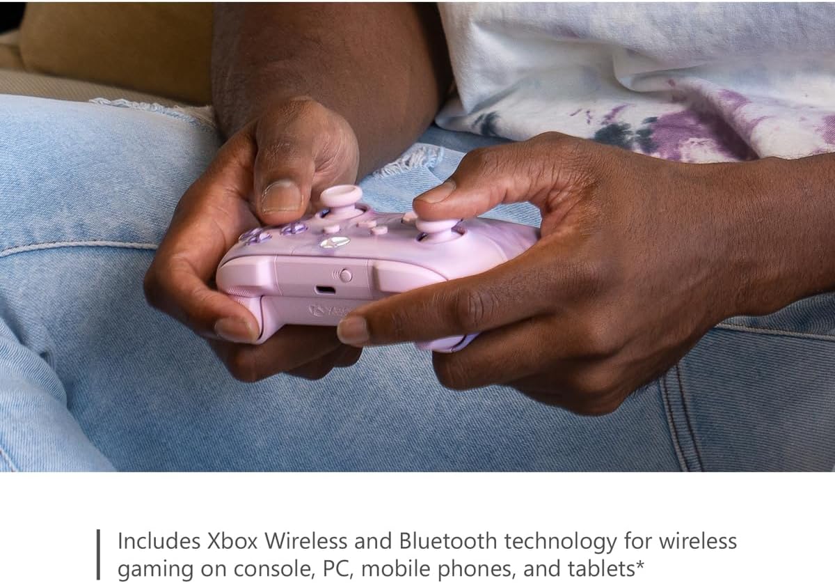Xbox Wireless Controller – Dream Vapor Special Edition Series X|S, One, and Windows Devices 7 Xbox Wireless Controller – Dream Vapor Special Edition Series X|S, One, and Windows Devices - Imagem 7