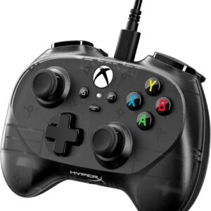 HyperX Clutch Tanto – Mini Wired Gaming Controller for Xbox Series X|S Licensed Compact Full Featured Wired Black