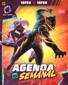 Agenda Semanal Free Fire Eventos e Bonus de Diamantes 12
