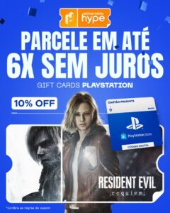 Gift Card PlayStation com Desconto no Hype para Economizar na
