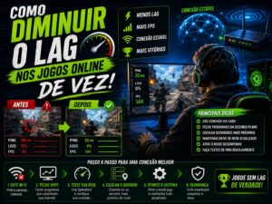 Como diminuir o Lag nos jogos online