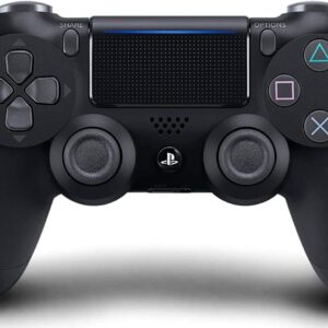 Controle Compativel Com PS4 Sem Fio Preto - Dualshock 4, Compatível com PlayStation 4 Pro + Fone Gamer Premium com Microfone
